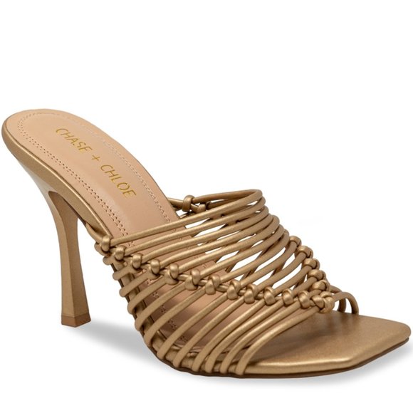 Caged Slip-On Heel By Chase + Chloe - Picture 2 of 4